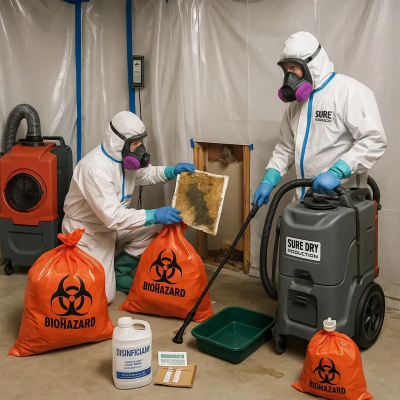 Contaminated Water Handling Protocols process in Sanderson, TX