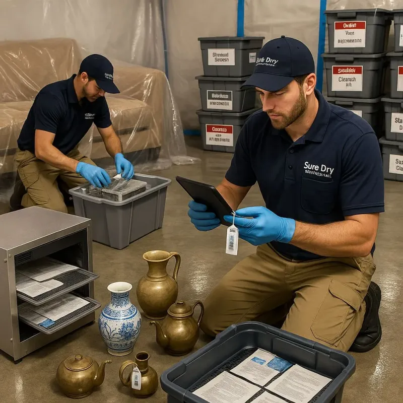 Content Protection and Restoration process in Sanderson, TX