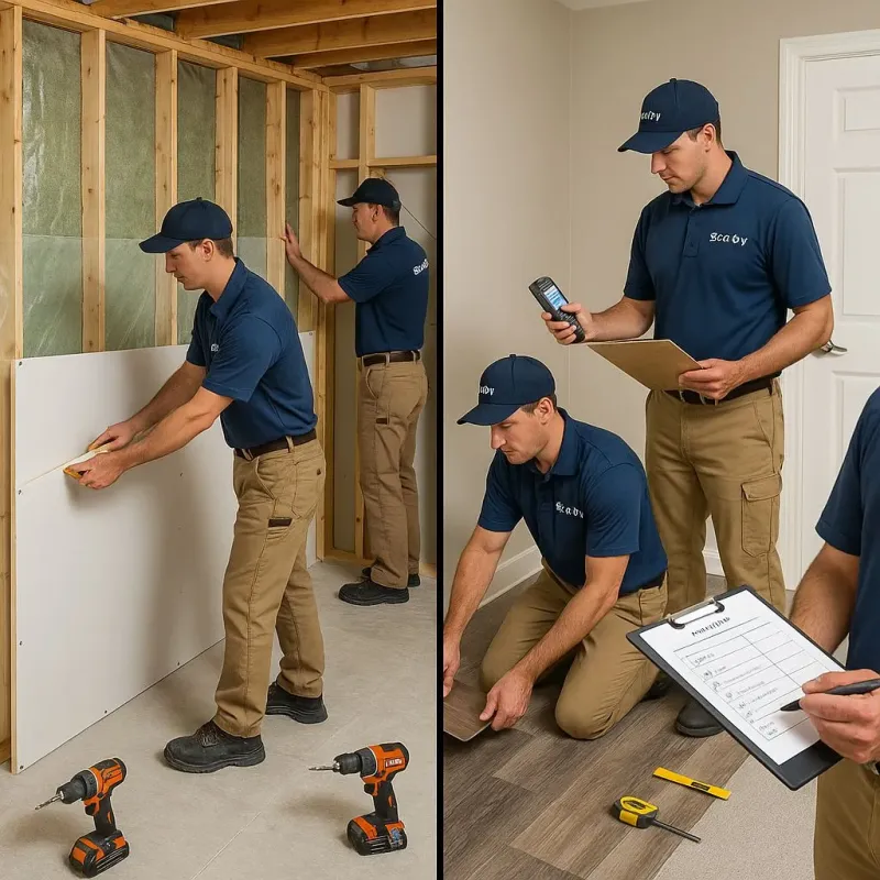 Repairs and Reconstruction process in Sanderson, TX