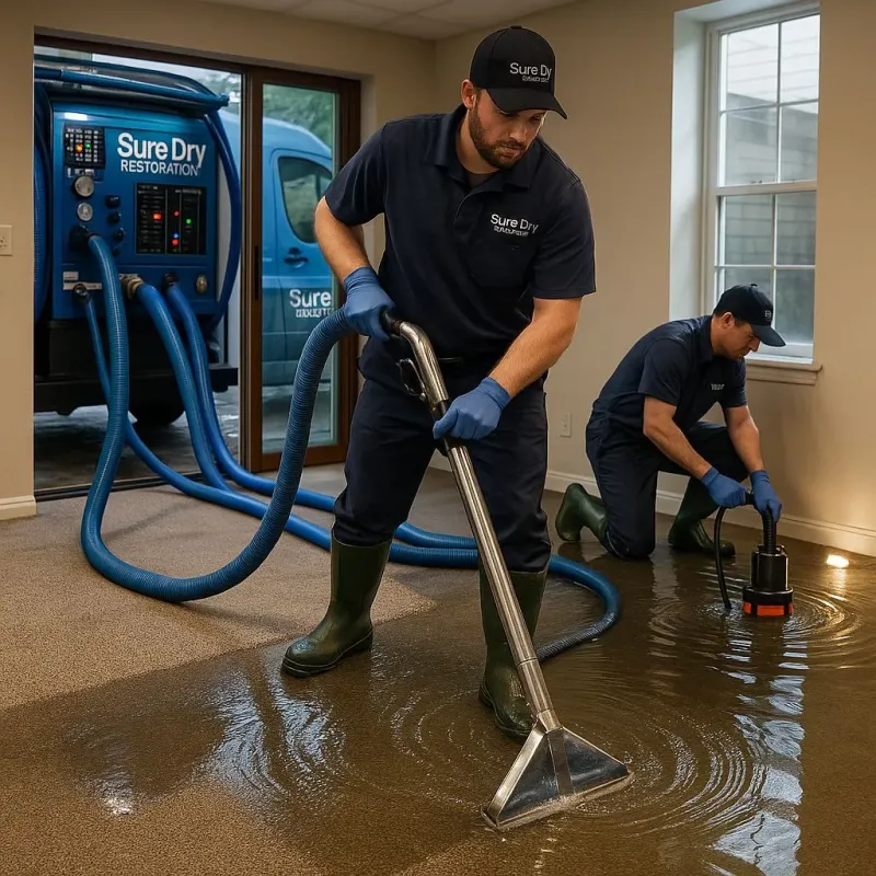 Water Extraction and Removal process in Sanderson, TX